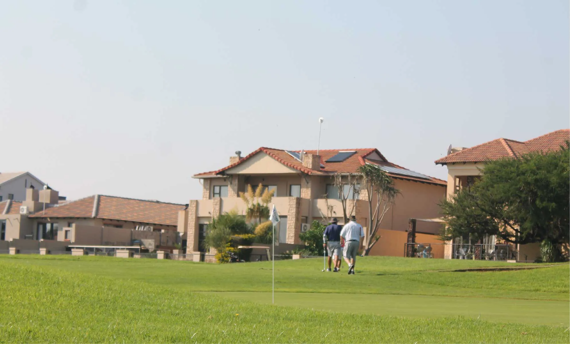 Clubhouse exterior